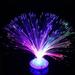 KKMOL Fiber Optic Lamp LED Color Changing with Base Ice Fiber Lamp with Battery Powered Night Light for Boys Girls Room