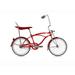 Men Beach Cruiser Banana Bicycle Red