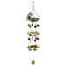 Bird Nest Wind Chime Bird Bells Chimes with 12 Wind Bells for Glory Motherâ€™s Love Gift Garden Backyard Church Hanging DÃ©cor