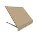 8.38 ft. Dallas Retro Window & Entry Awning Tan - 44 x 36 in.
