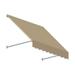 7.38 ft. Santa Fe Twisted Rope Arm Window & Entry Awning Tan - 31 x 24 in.