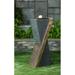 Contemporary Fountain with LED Light