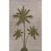 5 x 7 ft. Green Palm Tree Indoor & Outdoor Area Rug - Green - 5 x 7