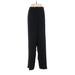 Valerie Stevens Dress Pants - High Rise: Black Bottoms - Women's Size 0