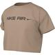 Nike Mädchen T-Shirt G NSW Tee Crop Air, Hemp, FD5361-200, L