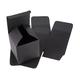 ABOOFAN 100 Pcs neutral black card foldable Christmas Candy box paper cup candy box black decorations with cover candy gift black box food candy bag candy cake box mini halloween gifts