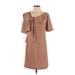 Max&Co. Casual Dress: Brown Dresses - Women's Size 2