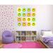 Zoomie Kids Wall Decal Vinyl in Blue/Pink/Yellow | 5 H x 5 W in | Wayfair 1A0DEE4E8A5E4A12AED28DB0440D1B67