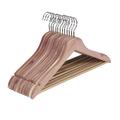 Dotted Line™ Zoey Cedar Non-Slip Hanger Cedar, Metal in Brown | 9.25 H x 17.25 W x 0.375 D in | Wayfair A1BDA214C98F4D89BCA63B0739FA3E78