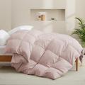 White Noise 600 Fill Power All Season Down Comforter Duvet Insert Goose Down in Pink | King | Wayfair 10A3808DB571434292EBEE832E94C7A1