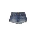 J.Crew Denim Shorts: Blue Solid Bottoms - Women's Size 25 - Sandwash