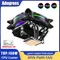 Refroidisseur de processeur 4 Heatpipes, ventilateur CPU ARGB 120MM PWM 4 broches pour LGA Intel