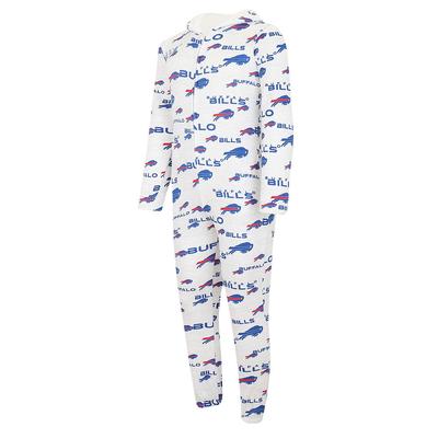 NFL Unisex Docket Union Suit (Size M) Buffalo Bills, Polyester,Spandex