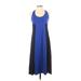 Grace Dresses Casual Dress: Blue Dresses - Women's Size Small