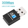 300Mbps Wireless Network Card USB WiFi Adapter 2.4G Wi Fi Adaptor WiFi LAN Card WiFi USB2.0 Dongle