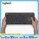 Logitech k400plus android smart tv laptop touch panel wireless touch tastatur