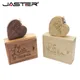 JASTER USB 2 0 Flash Drives Promotion Holz 1 PCS Freies Logo Herz Form Reale Kapazität 4GB 8GB 16GB