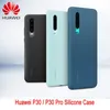 Original huawei p30 p30 pro fall huawei offizielle flüssige silikon schutzhülle mikro faser einseitig huawei p 30 p 30pro fall