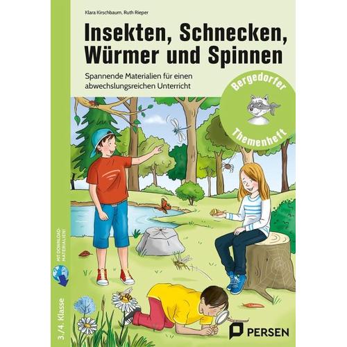 Insekten, Schnecken, Würmer und Spinnen