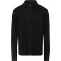 BRAX Style Pirlo Cotton Liquid Interlock - Poloshirt aus hochwertiger Jersey-Qualität,Schwarz,M