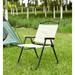 Malwee Outdoor Portable Folding Chair,Steel Camping Chair with Arm,Great for Indoor Outdoor Picnic,Backyard,Camping, Patio - N/A