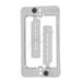 Wall Mount Galvanized Steel Low Voltage Mounting Plate American Imaginations