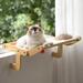 Adjustable 17.17in Cat Window Hammock Seat for Indoor Space Saving
