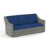 Saint Birch Modern Iron Outdoor Sofa - 71.65" W x 32.68" D x 33.46" H