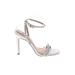 Steve Madden Heels: White Shoes - Women's Size 9