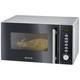 Severin MW 7773 Microwave Black/silver 800 W Heat convection, Grill function