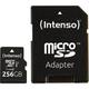 Intenso Premium microSDXC card 256 GB Class 10, UHS-I incl. SD adapter