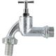 GARDENA 07331-20 Garden tap 3/4 Hose connection 19 mm (3/4) Ø Silver