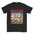 T-Shirt da uomo Breaking Bad 90s di Modo di Stile 100% Cotone Magliette Manica Corta T Camicette