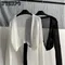 Cardigan con protezione solare sottile giacca lavorata a maglia da donna prospettiva manica lunga