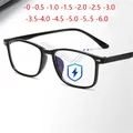Moda Uomo Donna Occhiali miopia unisex Occhiali miopi con rivestimento blu 0 -1 -1.5 -2 -2.5 -3 -3.5 -4 -4 -4 -4,5 -5 -5 -5 -6.0