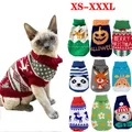 Vestiti invernali per cani gatto cane maglione Pullover per cani di piccola taglia Chihuahua Yorkies