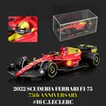 Bburago F1 2022 modello di auto con vetrina 75th Ferrari F175 scala 1:43 Mercedes Red Bull Racing