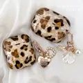 Custodia Leopard Girl per AirPods Pro 2 Custodia USB C per Airpods 4 pro 2 Custodia Airpods3 Custodia morbida in silicone per airpods pro 3 2 1 Funda