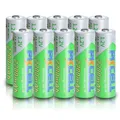 10PCS PKCELL AA 2200MAH batteria 1.2V NIMH aa batterie ricaricabili 2A precarica batterie LSD Ni-MH