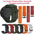 In Silicone di Ricambio Watch Band Strap Da Polso Braccialetto per Suunto 7 D5 Suunto Spartan di