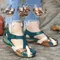 Sandali femminili 2024 estate calzature donna piattaforma incrociata spiaggia Waterproo Slip on roma