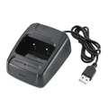 Baofeng BF-888S Walkie Talkie Caricatore USB Batteria portatile agli ioni di litio Cavo USB Ingresso 5V 1A Per 666S 777s 888s Accessori di ricarica