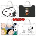 Snoopy Laptop Bag Case borsa a tracolla borsa per Notebook slip per 13 14 15 15.6 17 pollici Macbook