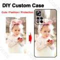 Personalizza Custodia per Xiaomi 12T POCO F6 X5 F5 F4 X4 M4 M3 F3 Mi 11 Ultra Lite 5G Redmi Nota 10S 9AT Copertura FAI DA TE Foto Silicone Funda