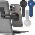 Supporto magnetico per telefono portatile Monitor per computer Telefono cellulare laterale Sottile e pieghevole per custodia per iPhone serie 14/13/12 e tutti i telefoni