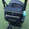Borsa organizer per passeggino con portabicchieri Borsa da appendere per passeggino di grande capacità Borsa per mamma Borse per pannolini per carrozzina Accessori per passeggino