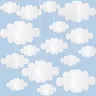 Decorazioni nuvola 3D nuvole appese per soffitto nuvole artificiali puntelli ornamenti nuvola finta