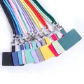 Patch universale Anti-smarrimento Cavo per il collo Cordino per telefono Cordino per telefono Tracolla staccabile Cinghie per custodia di sicurezza per telefono Catena portachiavi regolabile