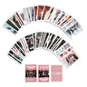 55 pz/set Kpop Album nero e rosa fotocarte JISOO ROSE da collezione LOMO Card Set Collection Card