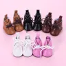 5-5.5cm scarponi per bambole Mini scarpe per 20cm bambola di peluche per accessori 1/4 scarpe per